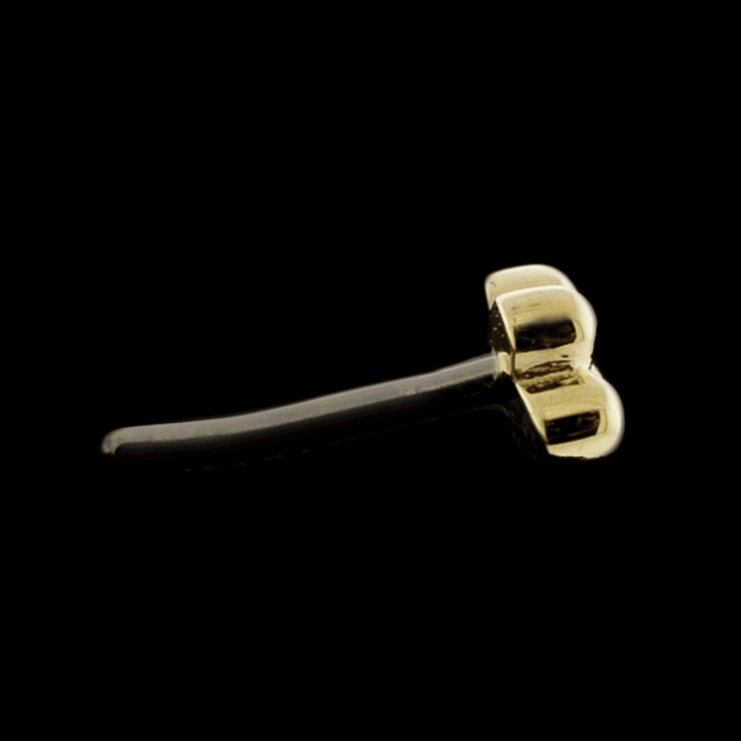 Reese - 14KT Gold Threadless End - Khrysos Jewelry