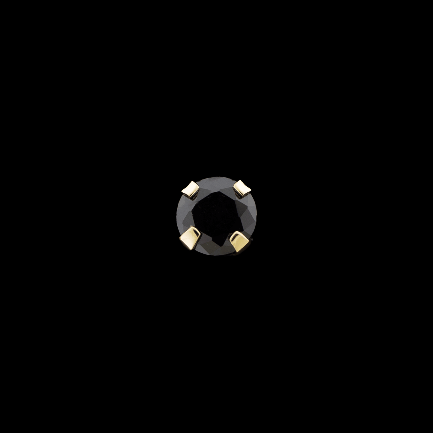 Valeri - 14KT Gold Threadless End - Khrysos Jewelry