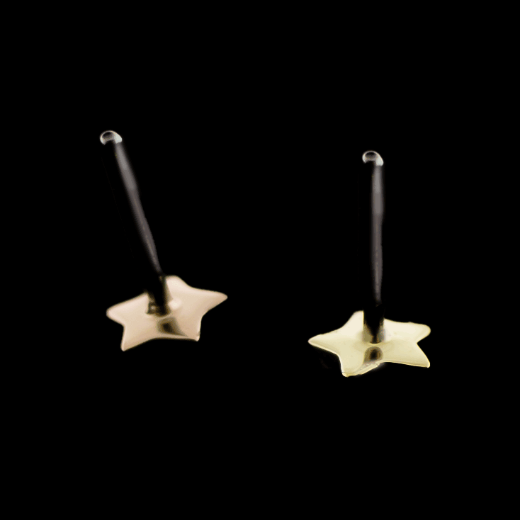 Desi - 14KT Gold Threadless End - Khrysos Jewelry