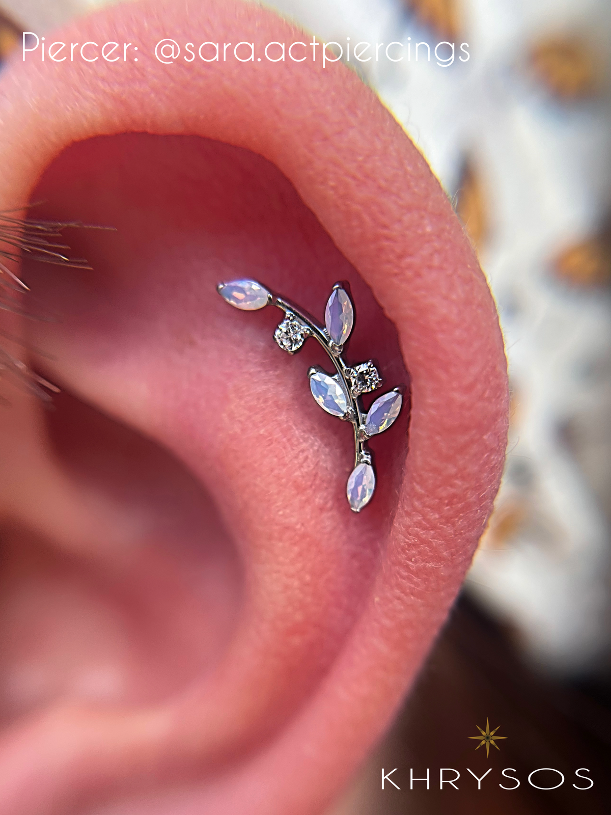 Auralyn - 16G Internally Threaded End - Khrysos Jewelry