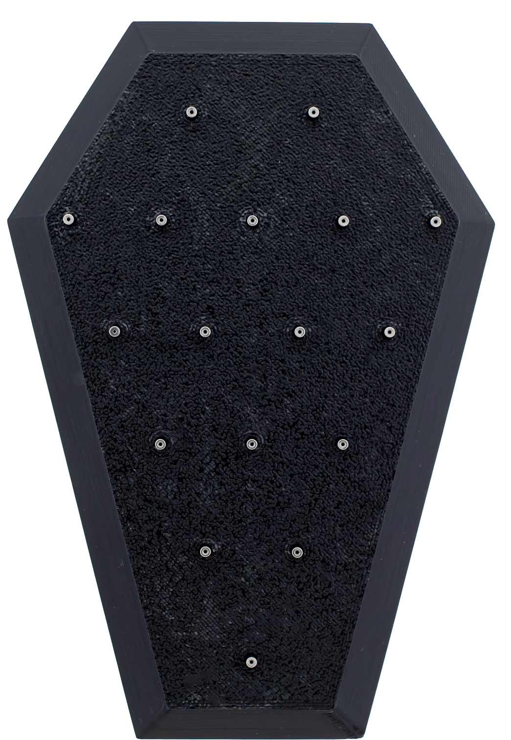 Coffin End Display – Holds 17 Threadless Ends - Khrysos Jewelry