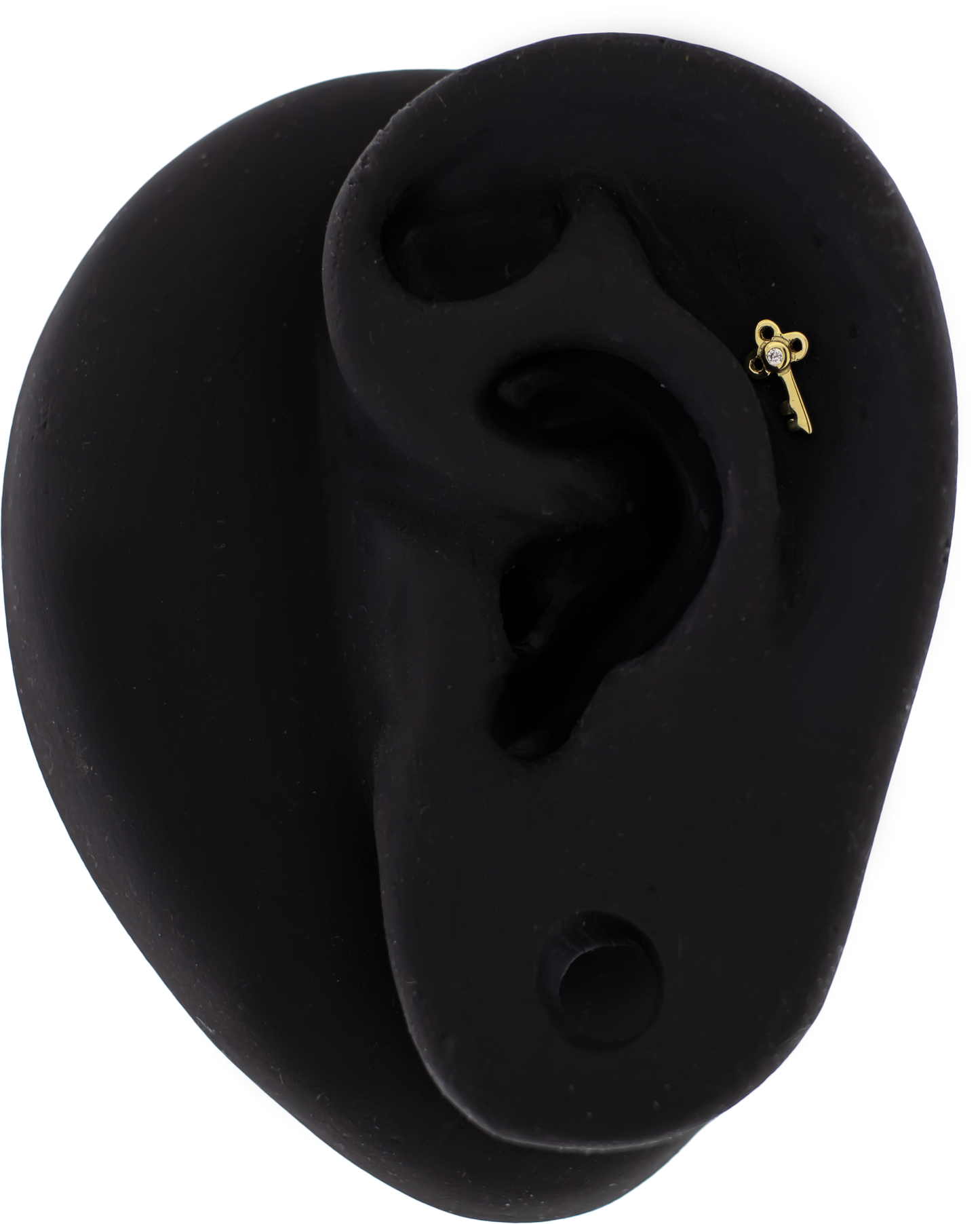 Keyluxe - 14KT Gold Threadless End - Khrysos Jewelry