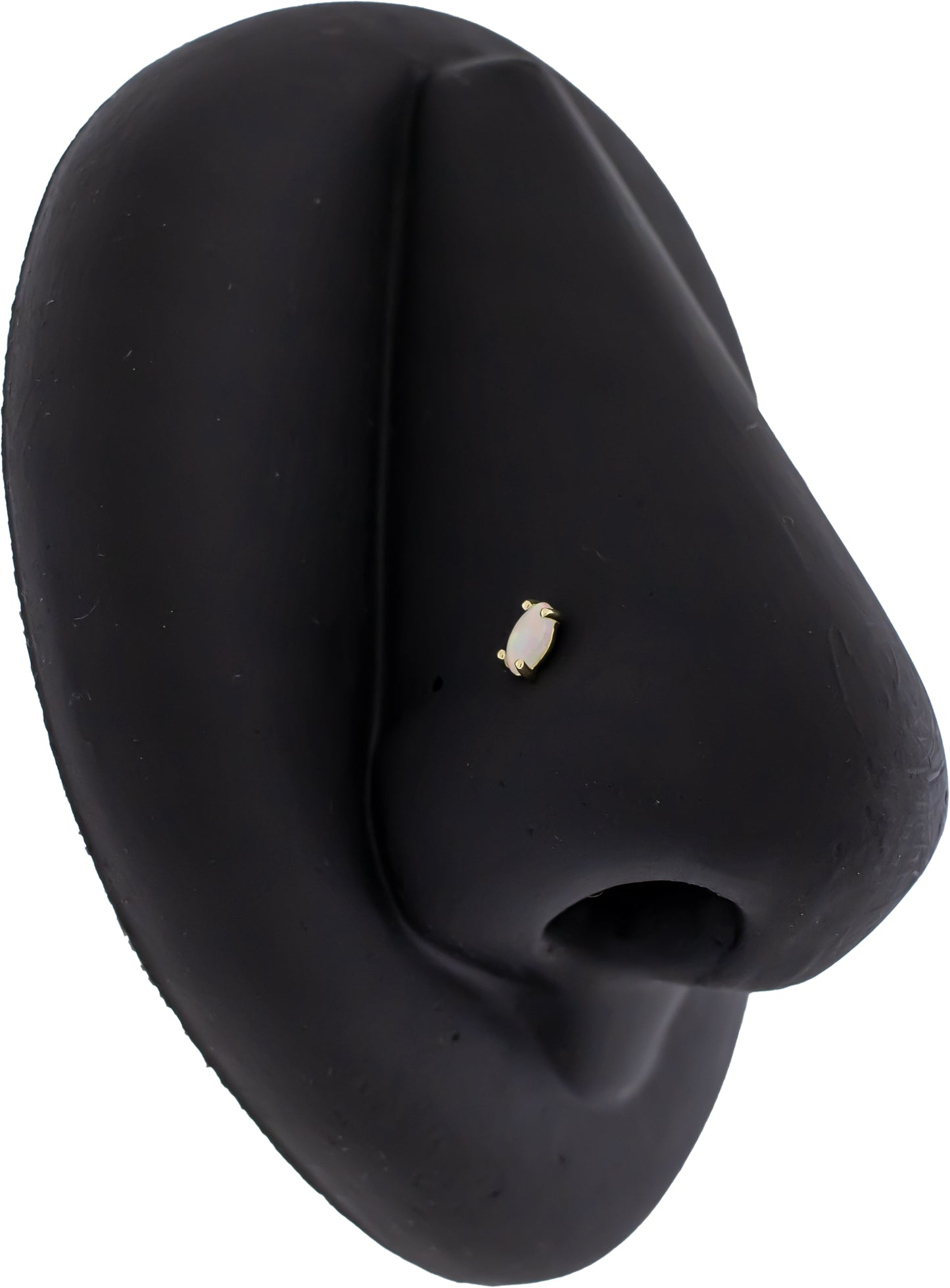 Noelle - 14Kt Gold Threadless End - Khrysos Jewelry