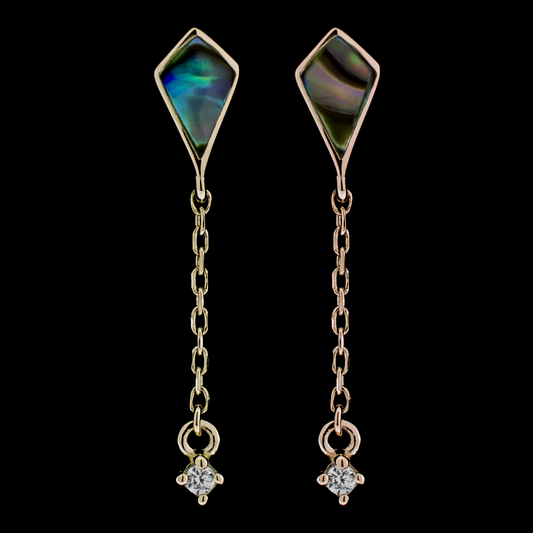 Luminara- 14KT Gold Threadless End - Khrysos Jewelry