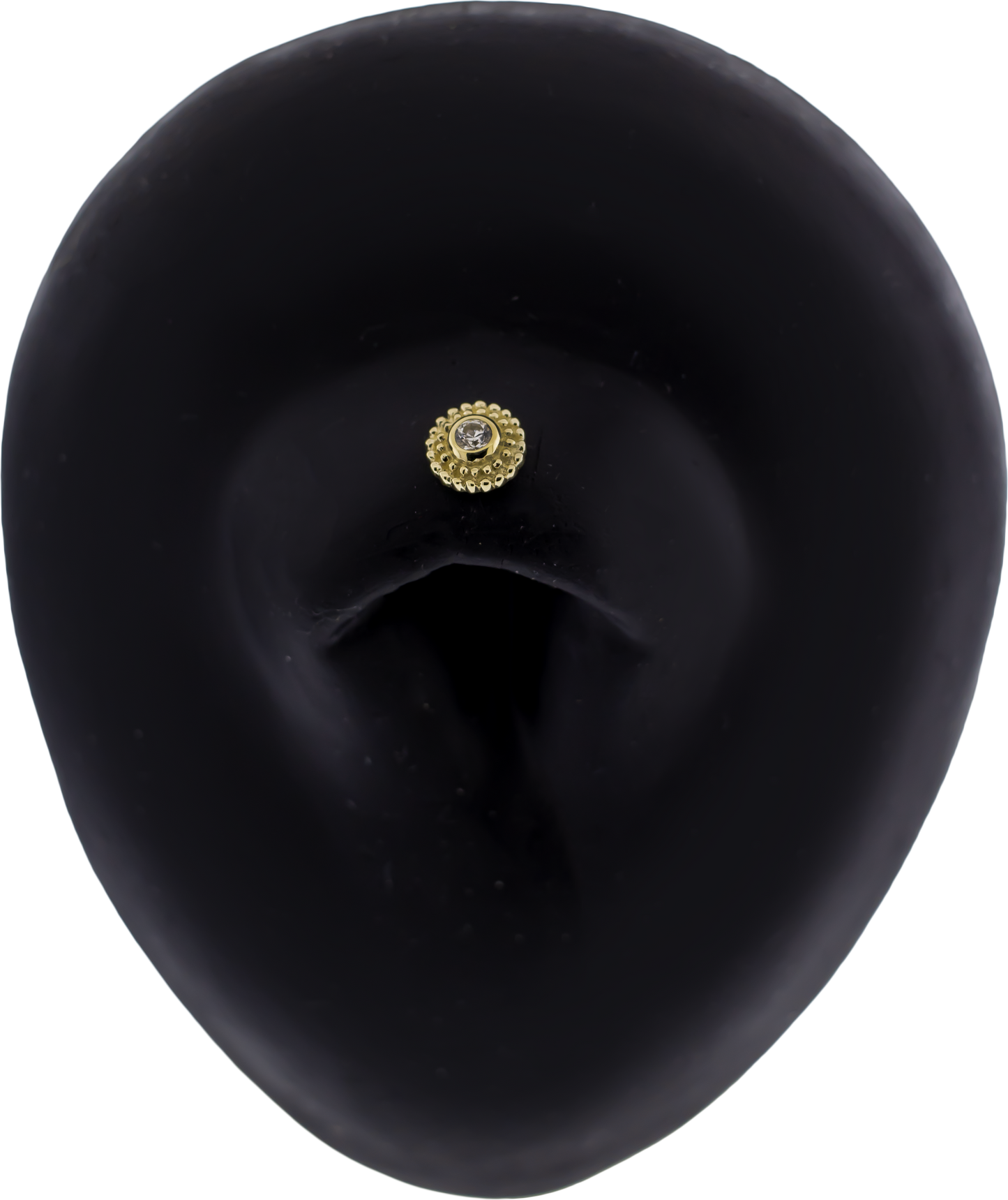 Lustrella - 14KT Gold Threadless End - Khrysos Jewelry