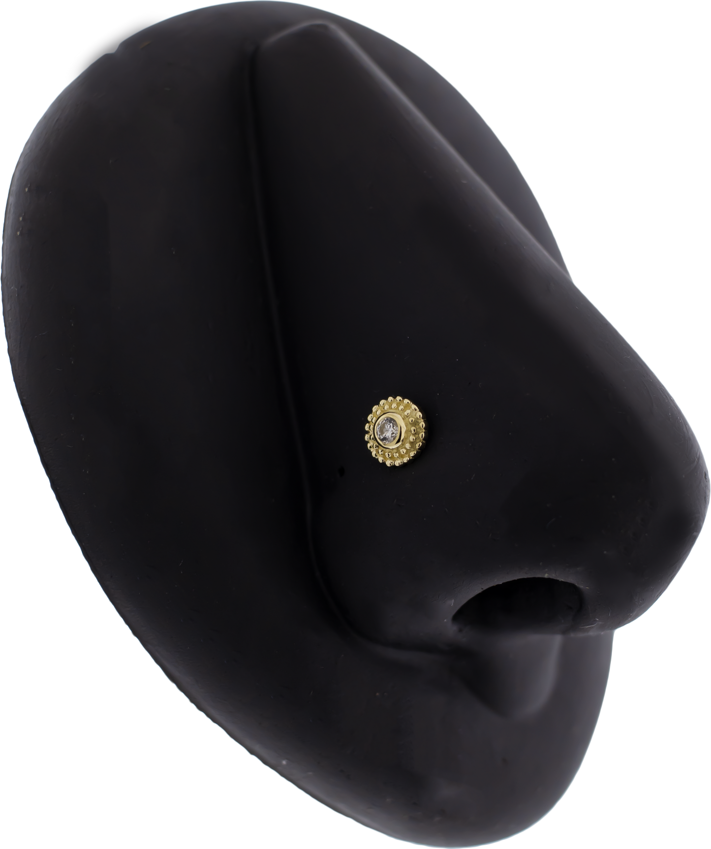 Lustrella - 14KT Gold Threadless End - Khrysos Jewelry