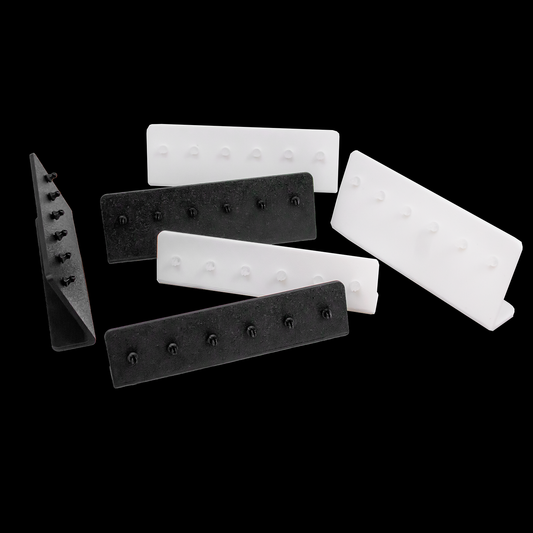 Set of 3 L-Bend Jewelry Displays – Clips - Khrysos Jewelry