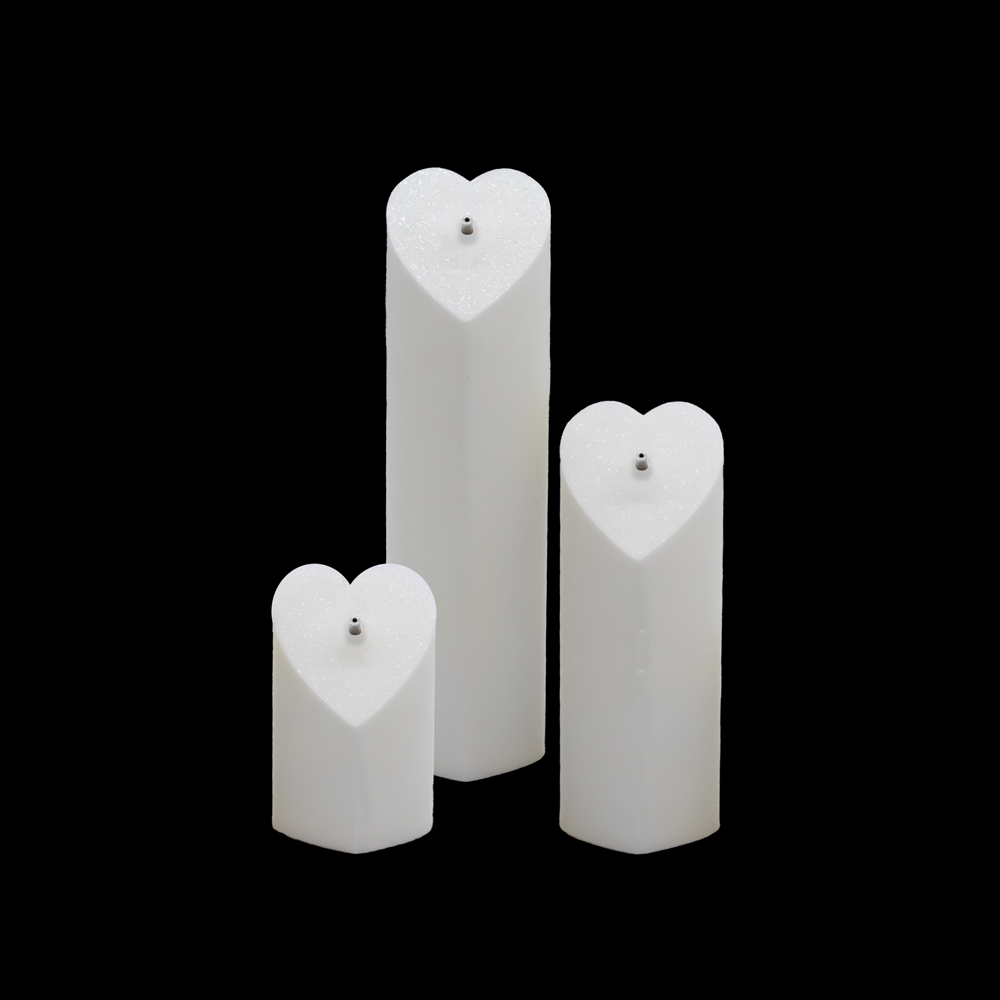 3 Piece Heart Tower Clip Display Set- Threadless Ends - Khrysos Jewelry