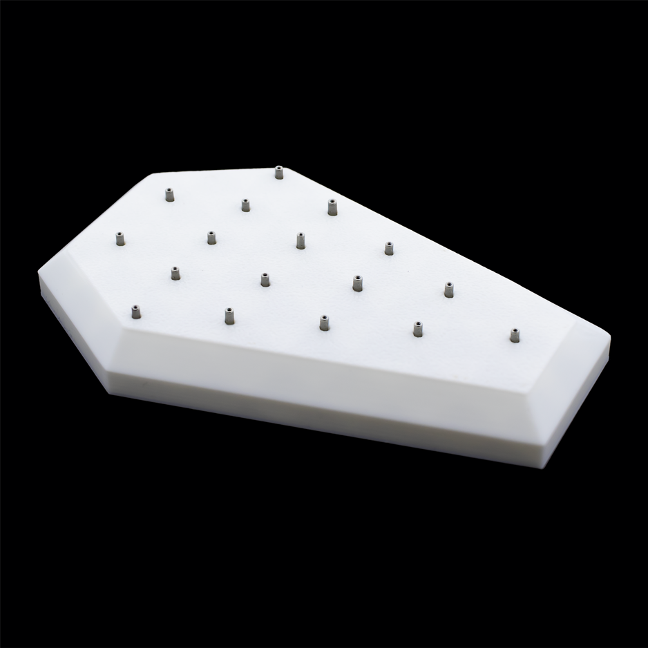 Coffin End Display – Holds 17 Threadless Ends - Khrysos Jewelry