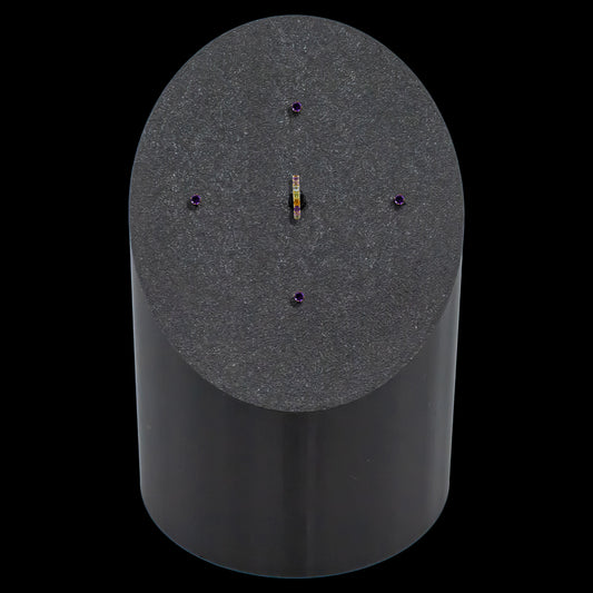 Cylinder 5 Piece Tower w/ Solid Gold Genuine Gemstone Jewelry - Khrysos Jewelry