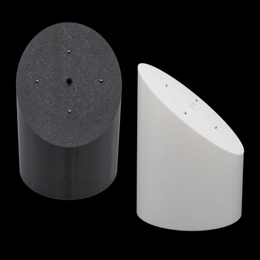 Cylinder Tower Threaded Jewelry Display - 5 Piece - Khrysos Jewelry