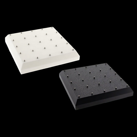 Beveled Square End Display- 14G Threaded - Khrysos Jewelry