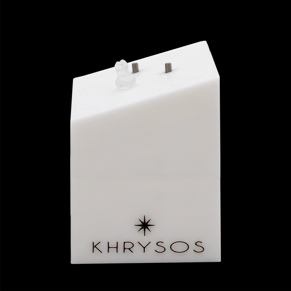 Khrysos Block 2 Post/ 1 Clip Body Jewelry Display - Khrysos Jewelry