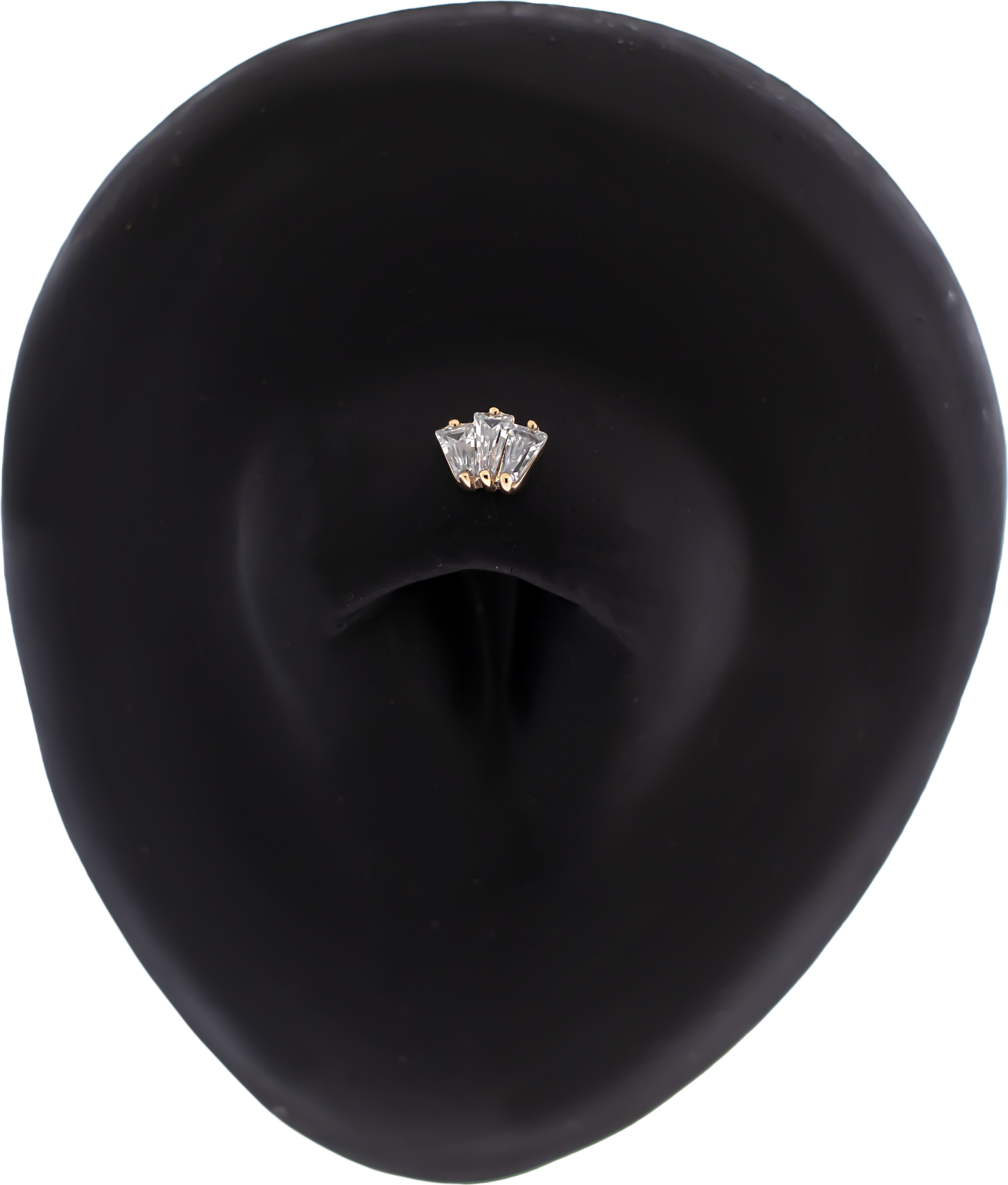 LumiFleur - 14KT Gold Threadless End - Khrysos Jewelry