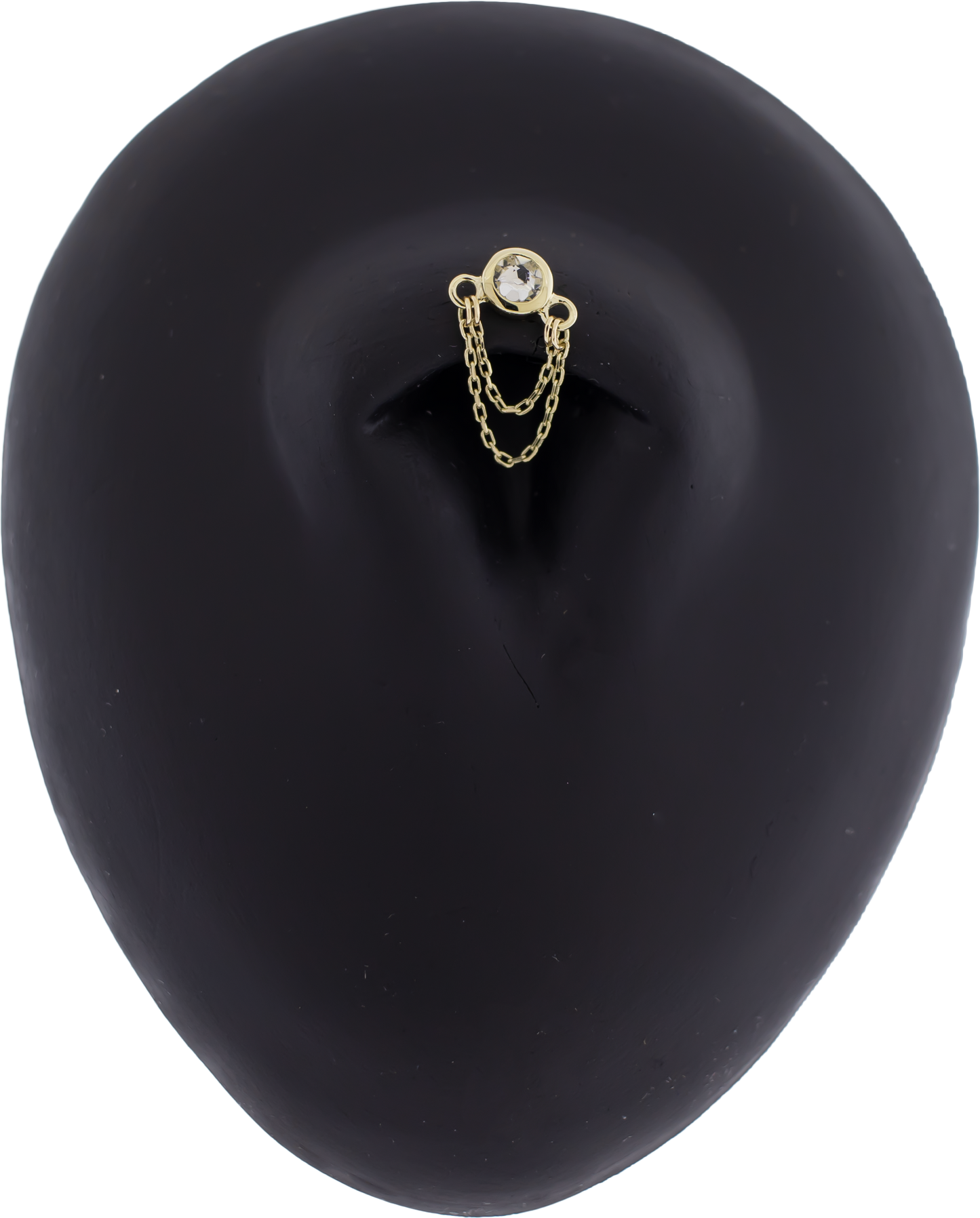 Loren -14Kt Gold Threadless End - Khrysos Jewelry