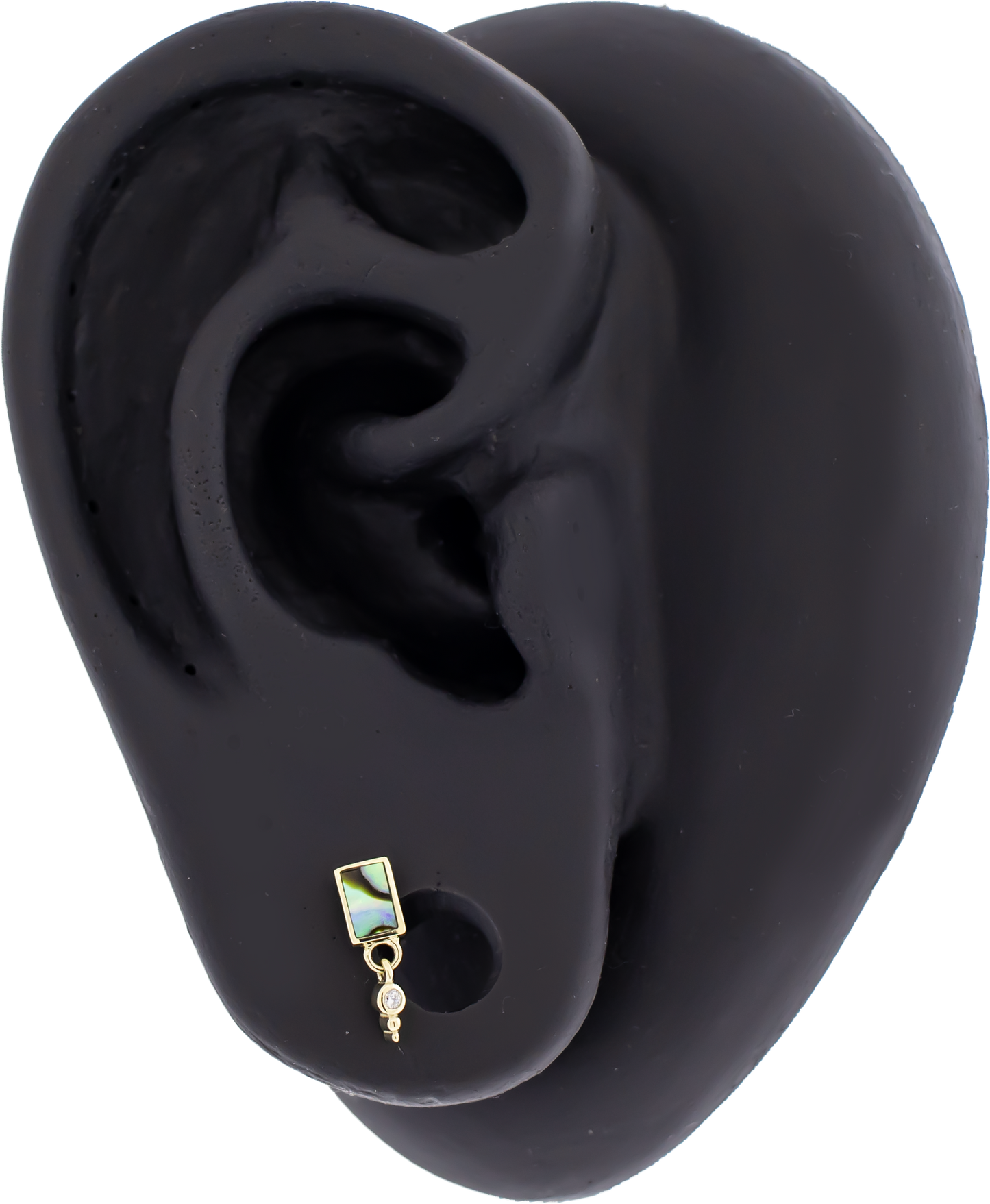 Elysium - 14KT Gold Threadless End - Khrysos Jewelry