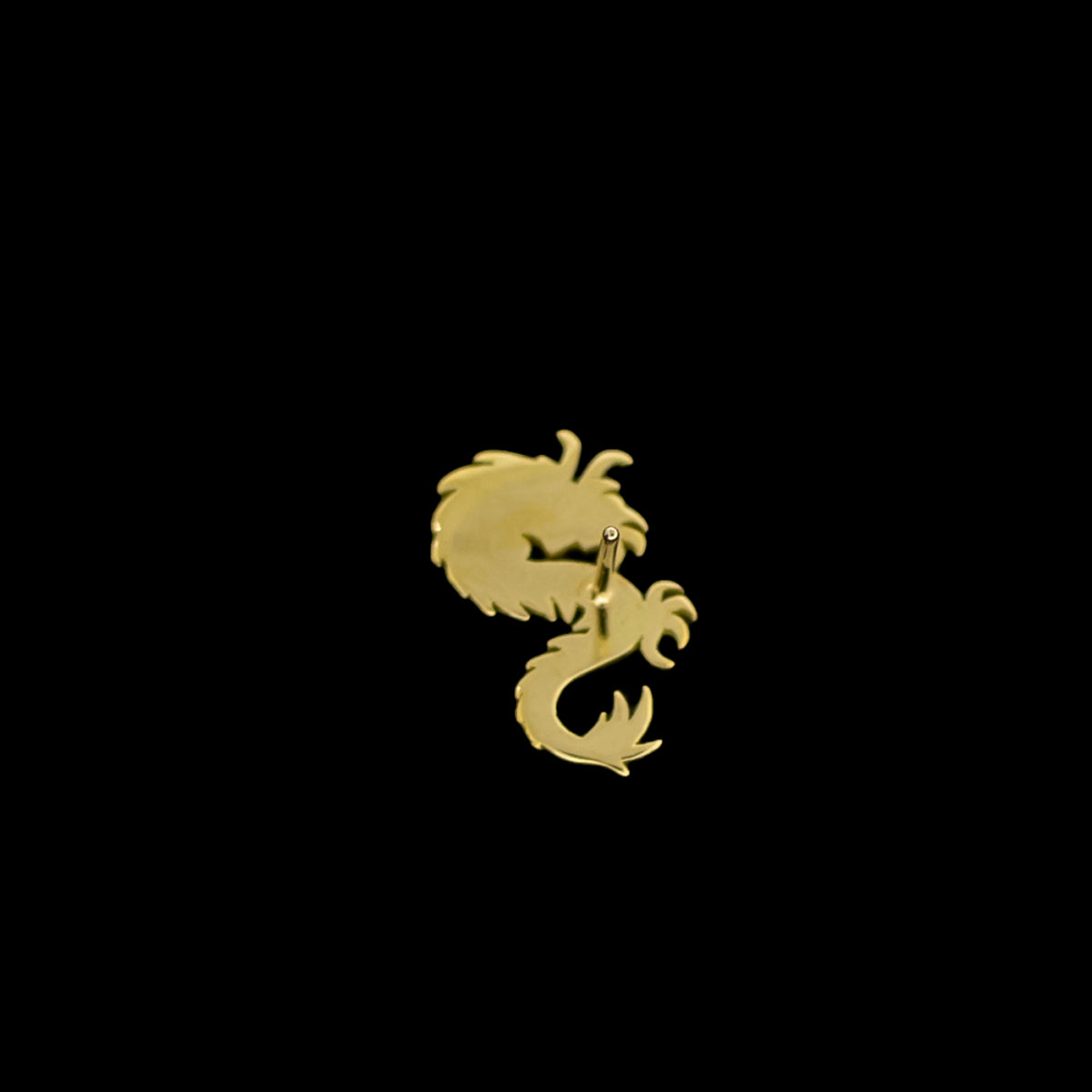 Draco - 18KT Gold Threadless End - Khrysos Jewelry