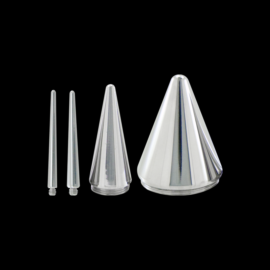 2" Steel Tunnel Tapers - Internally Measured - Khrysos Jewelry