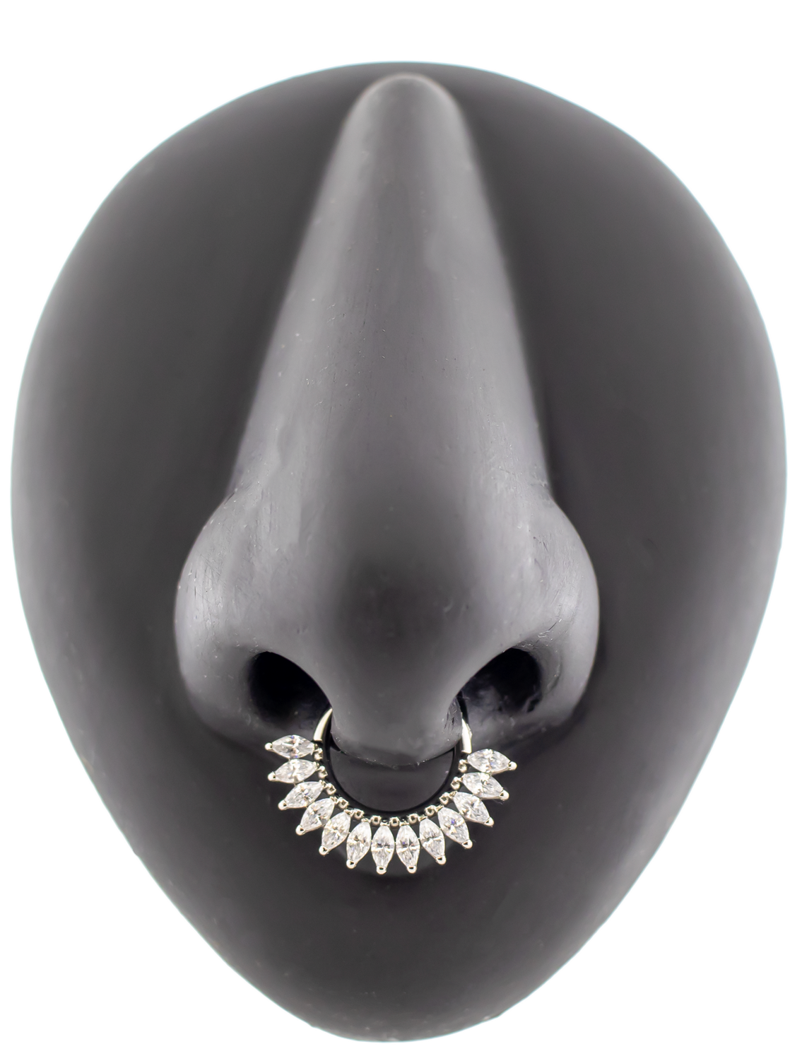 Cleo- Titanium Hinged Ring - Khrysos Jewelry