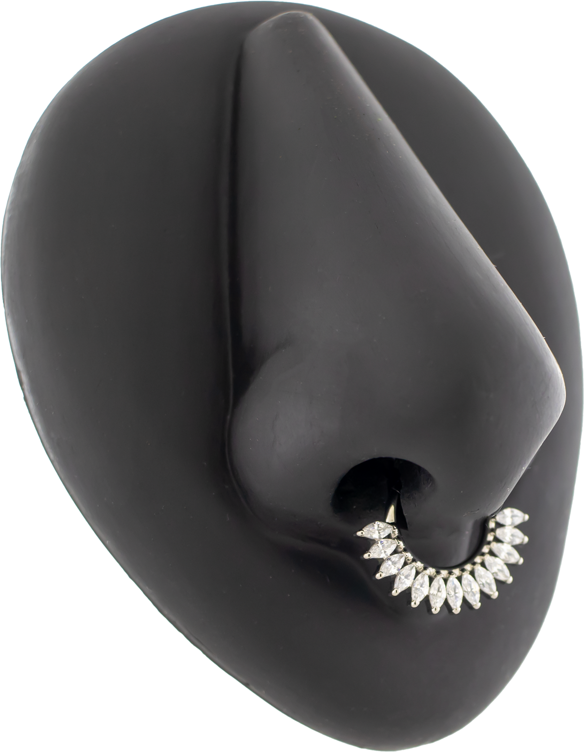 Cleo- Titanium Hinged Ring - Khrysos Jewelry