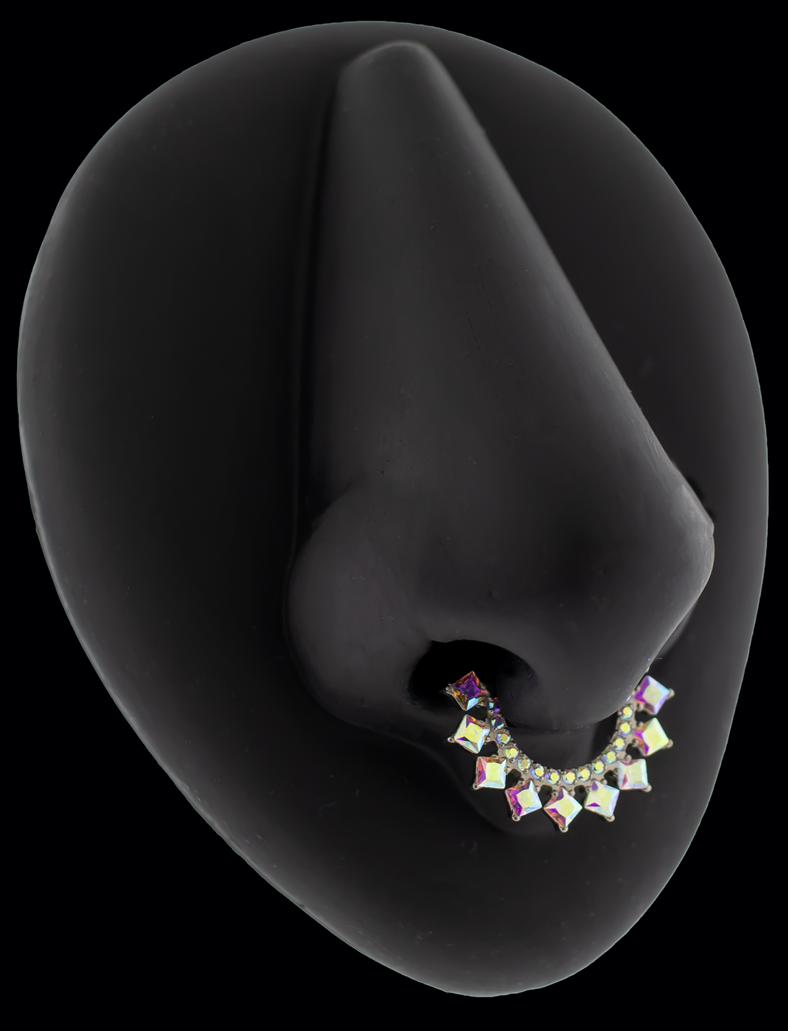 Sienna- Titanium Hinged Ring - Khrysos Jewelry