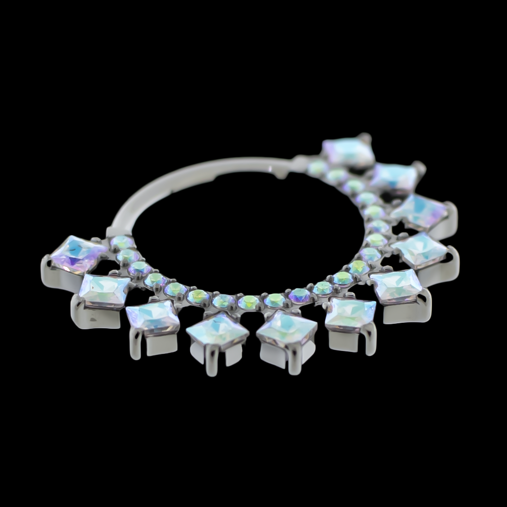 Sienna- Titanium Hinged Ring - Khrysos Jewelry