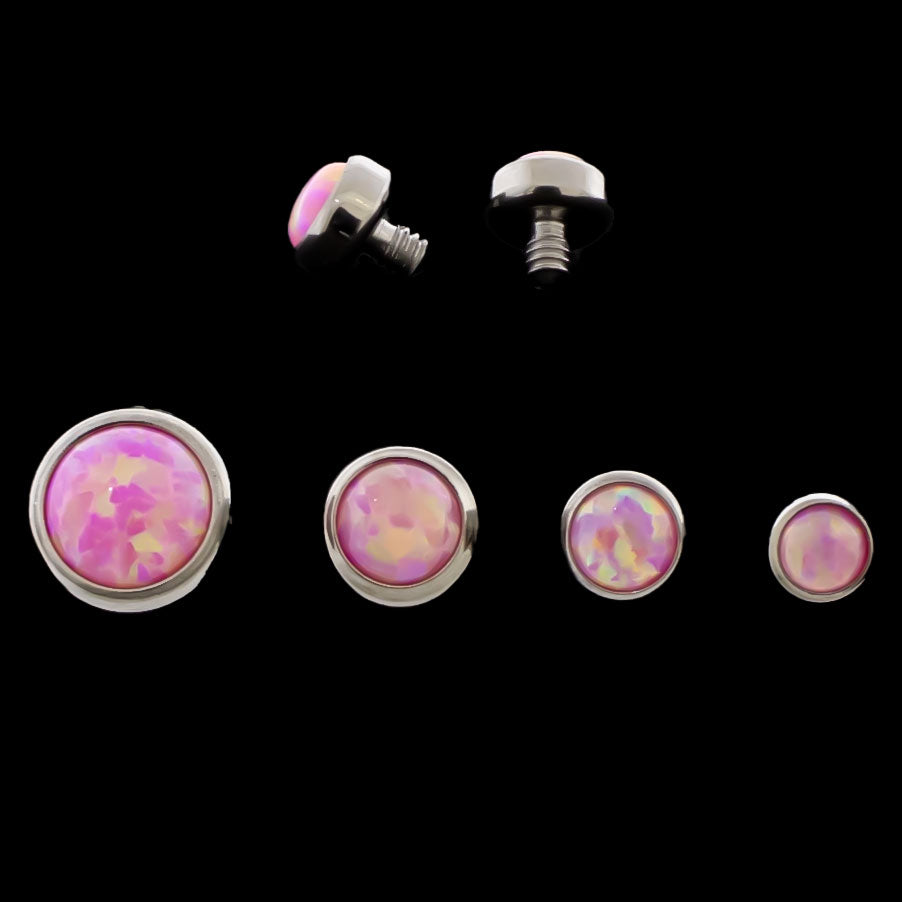 Marlowe - 16G/18G Threaded Opal - Khrysos Jewelry