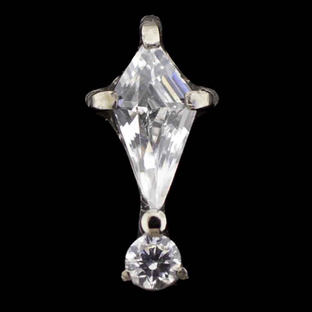 16G/ 18G Charles - Internally Threaded End - Khrysos Jewelry