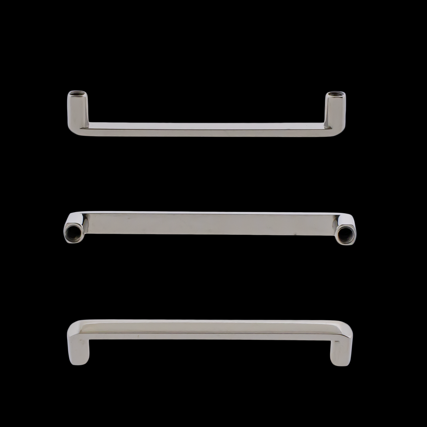 Titanium Internally Threaded Flat Surface Barbell – Bar Only - Khrysos Jewelry