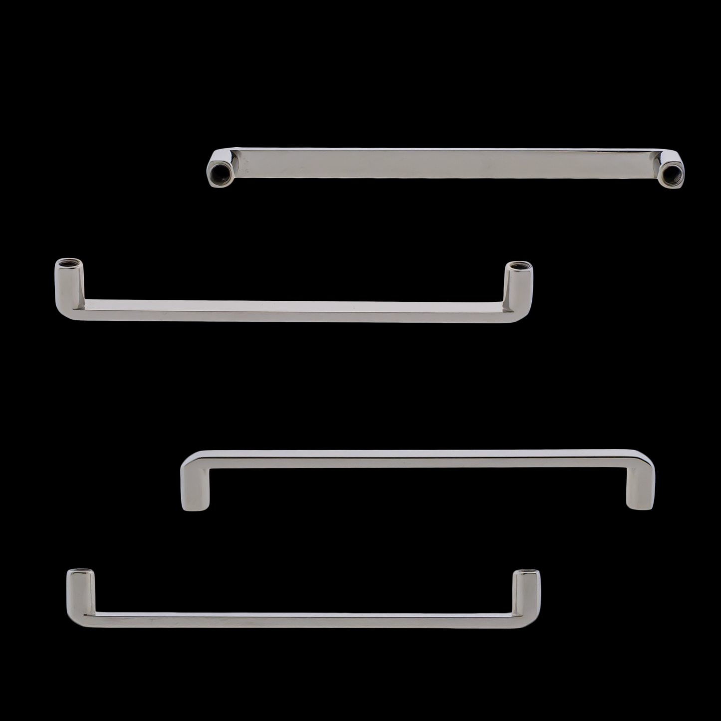 Titanium Internally Threaded Flat Surface Barbell – Bar Only - Khrysos Jewelry