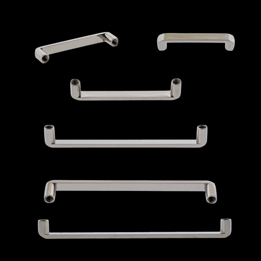 Titanium Internally Threaded Flat Surface Barbell – Bar Only - Khrysos Jewelry