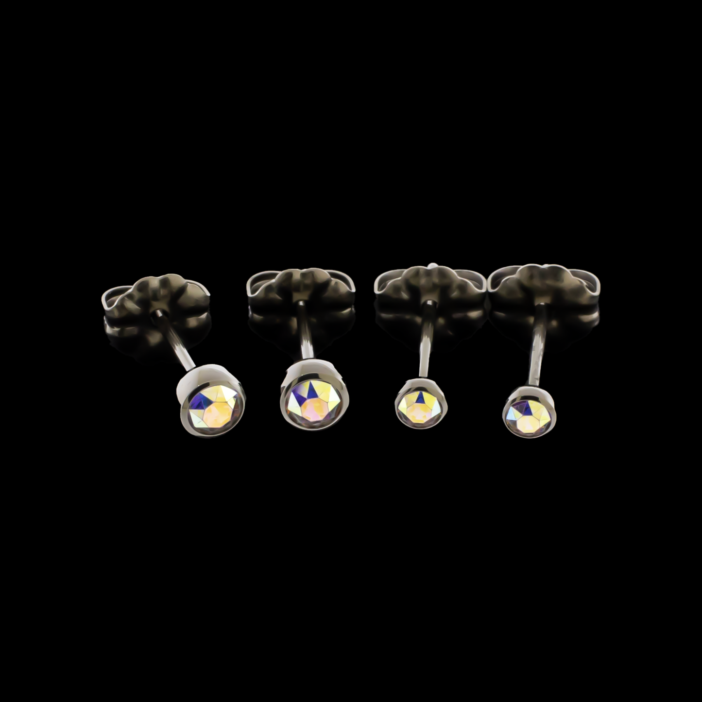 Lou - Earring Studs - Khrysos Jewelry