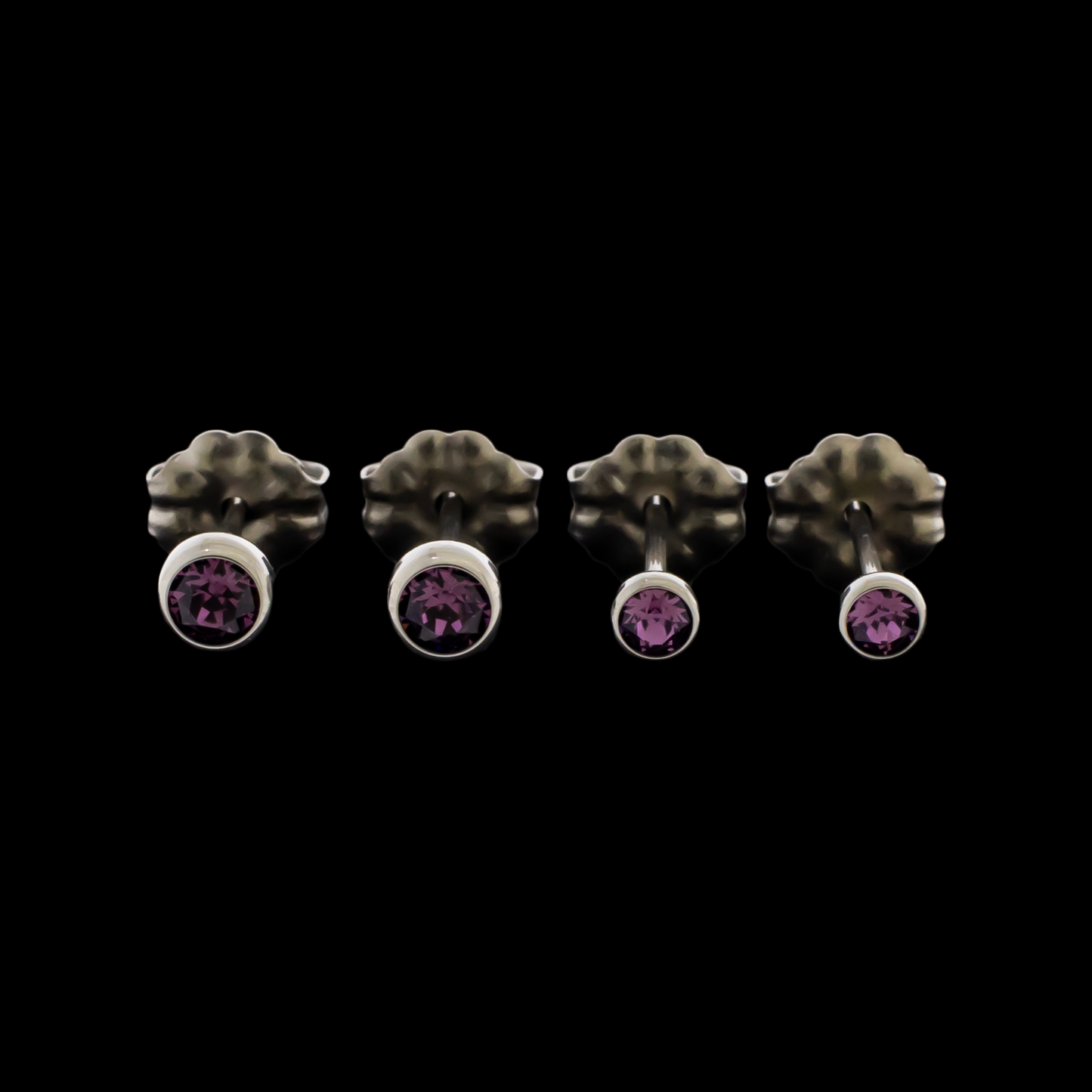 Lou - Earring Studs - Khrysos Jewelry