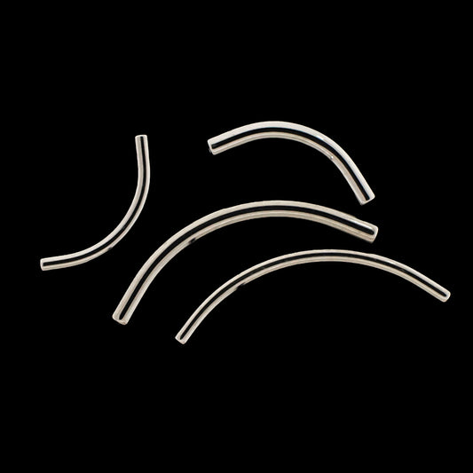 14G Titanium Threadless Curved Barbell Post - Khrysos Jewelry