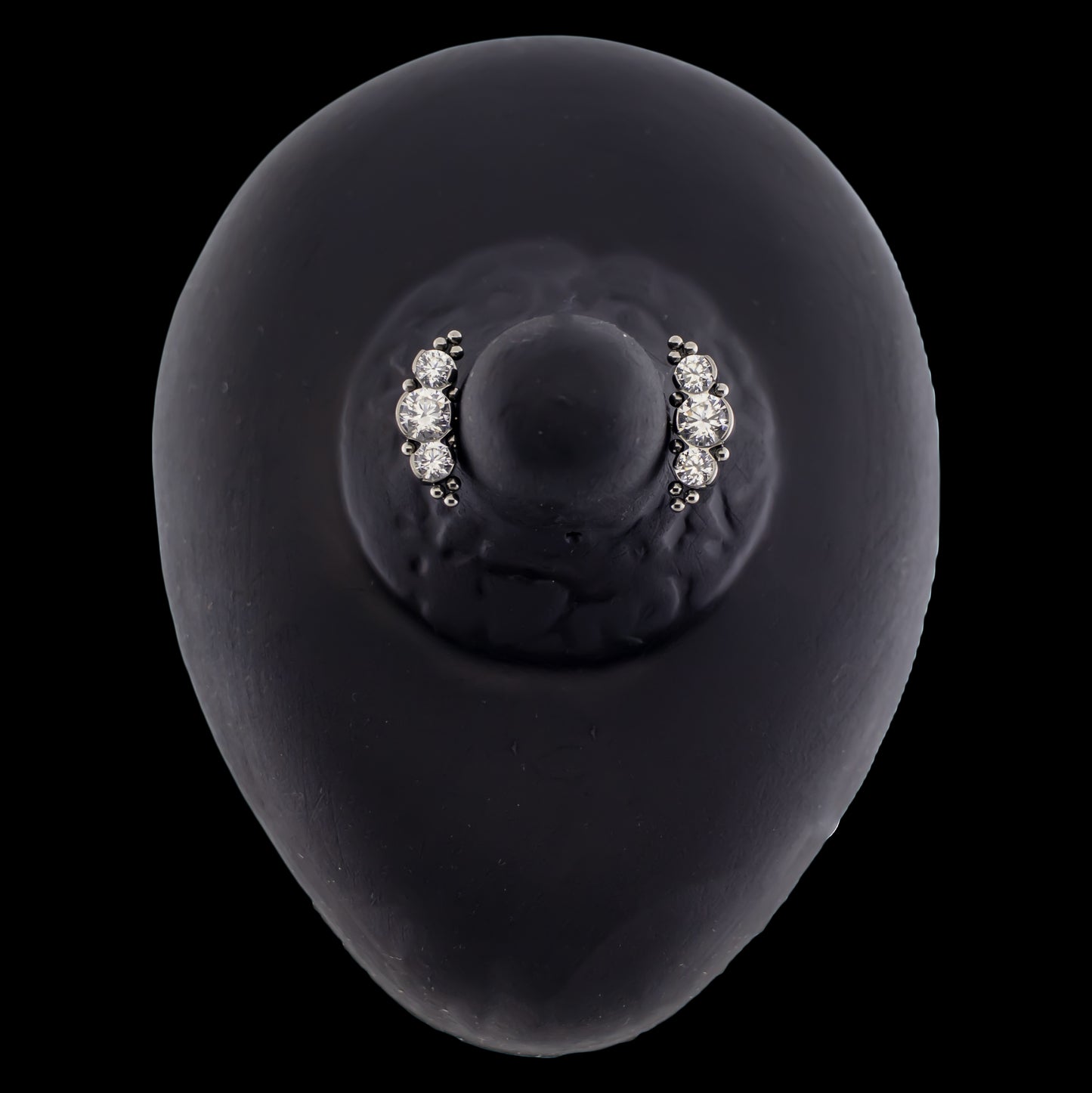 Ember- Front Facing Threadless End - Khrysos Jewelry