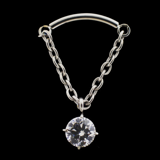 Emma - Threadless Hidden Helix - Khrysos Jewelry