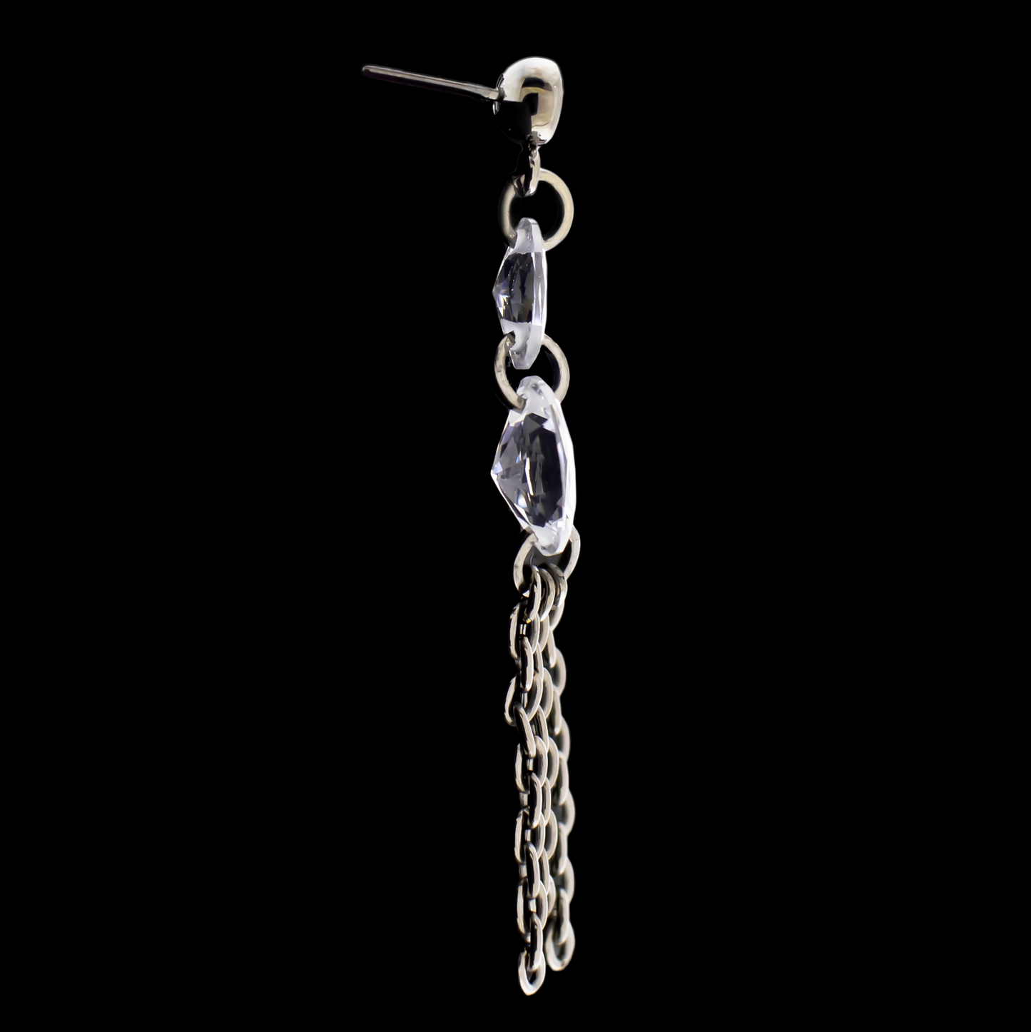 Selene - Threadless End - Khrysos Jewelry
