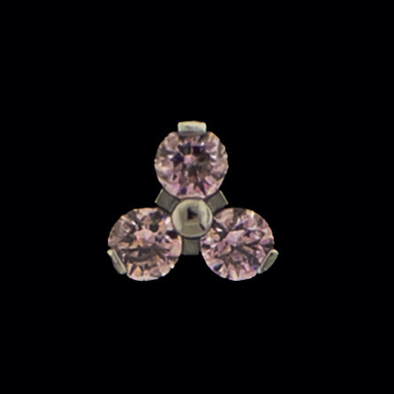 16G/18G Trinity - Internally Threaded - Khrysos Jewelry