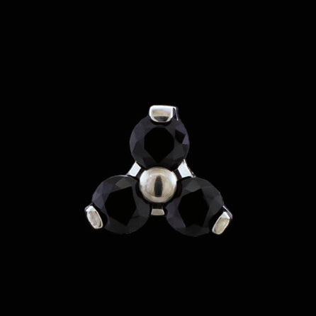 16G/18G Trinity - Internally Threaded - Khrysos Jewelry