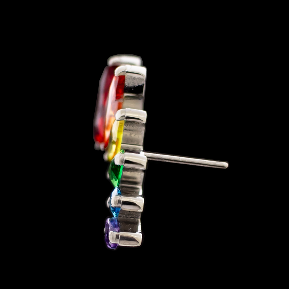Auden- Titanium Threadless End - Khrysos Jewelry