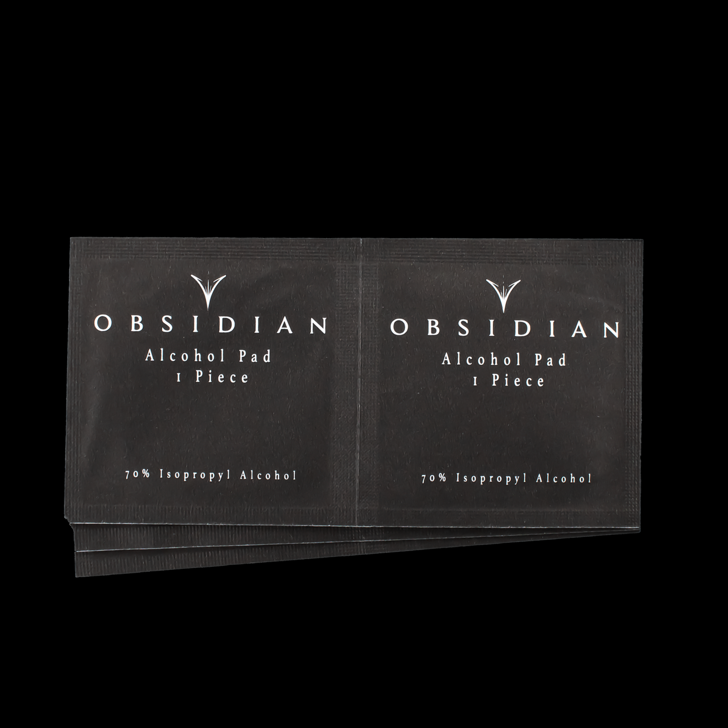 Obsidian 70% Isopropyl Alcohol Prep Pads - Khrysos Jewelry