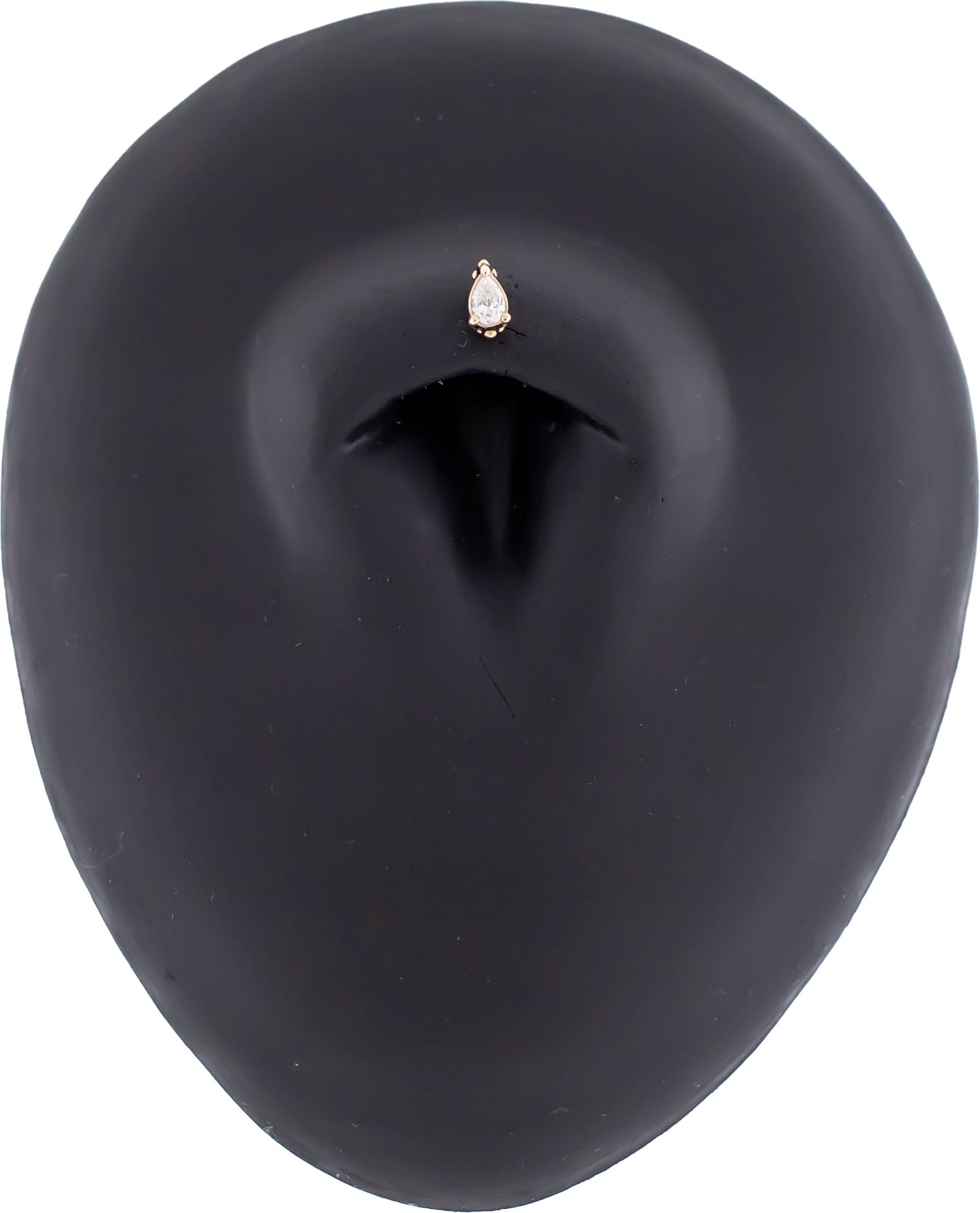 Solena - 14KT Gold Threadless End - Khrysos Jewelry