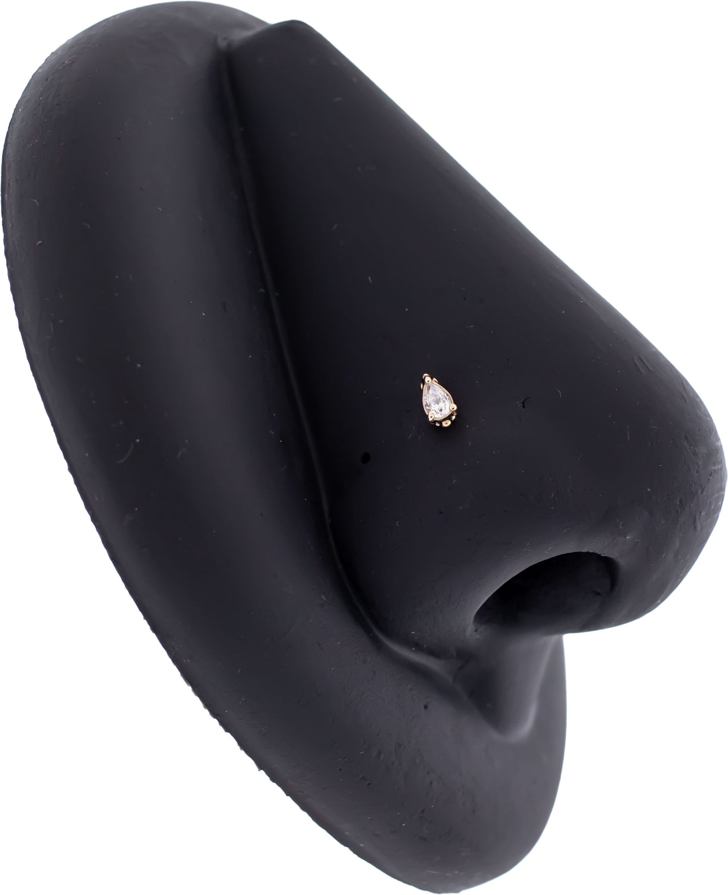 Solena - 14KT Gold Threadless End - Khrysos Jewelry