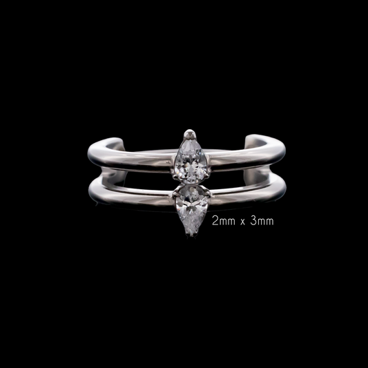 Blair - Hinged Ring - Khrysos Jewelry