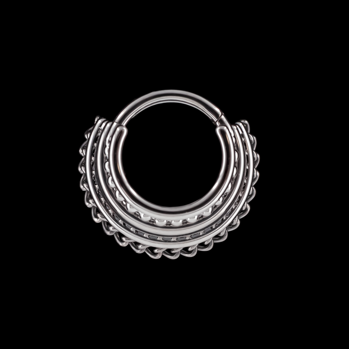 Damien - Hinged Ring - Khrysos Jewelry