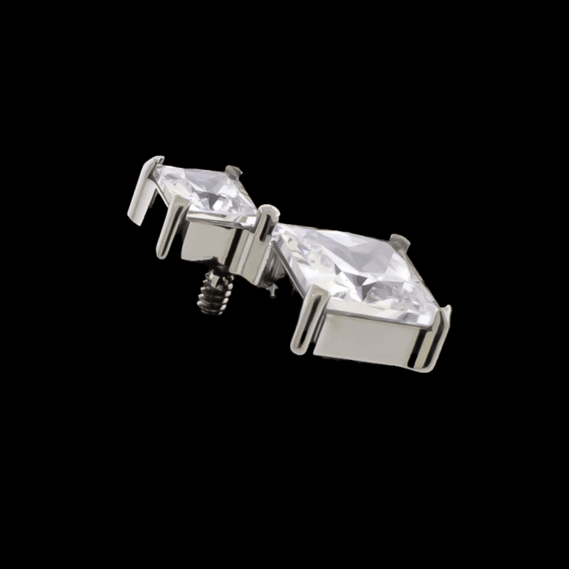 16G/ 18G Nicholas - Internally Threaded End - Khrysos Jewelry