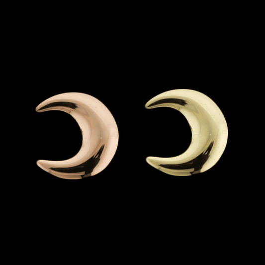 Nyx - 14KT Gold Threadless End - Khrysos Jewelry