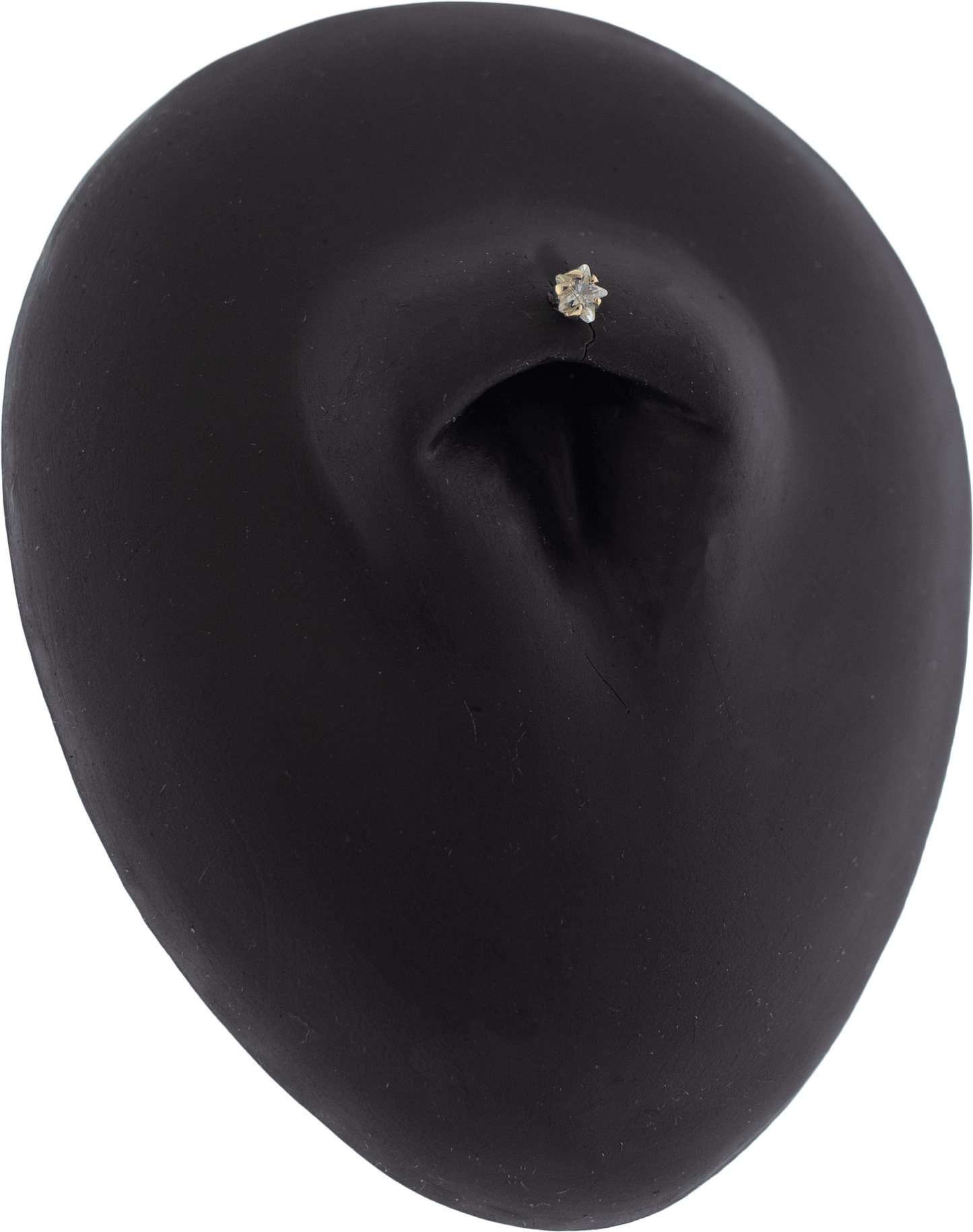 Celestia - 14KT Gold Threadless End - Khrysos Jewelry