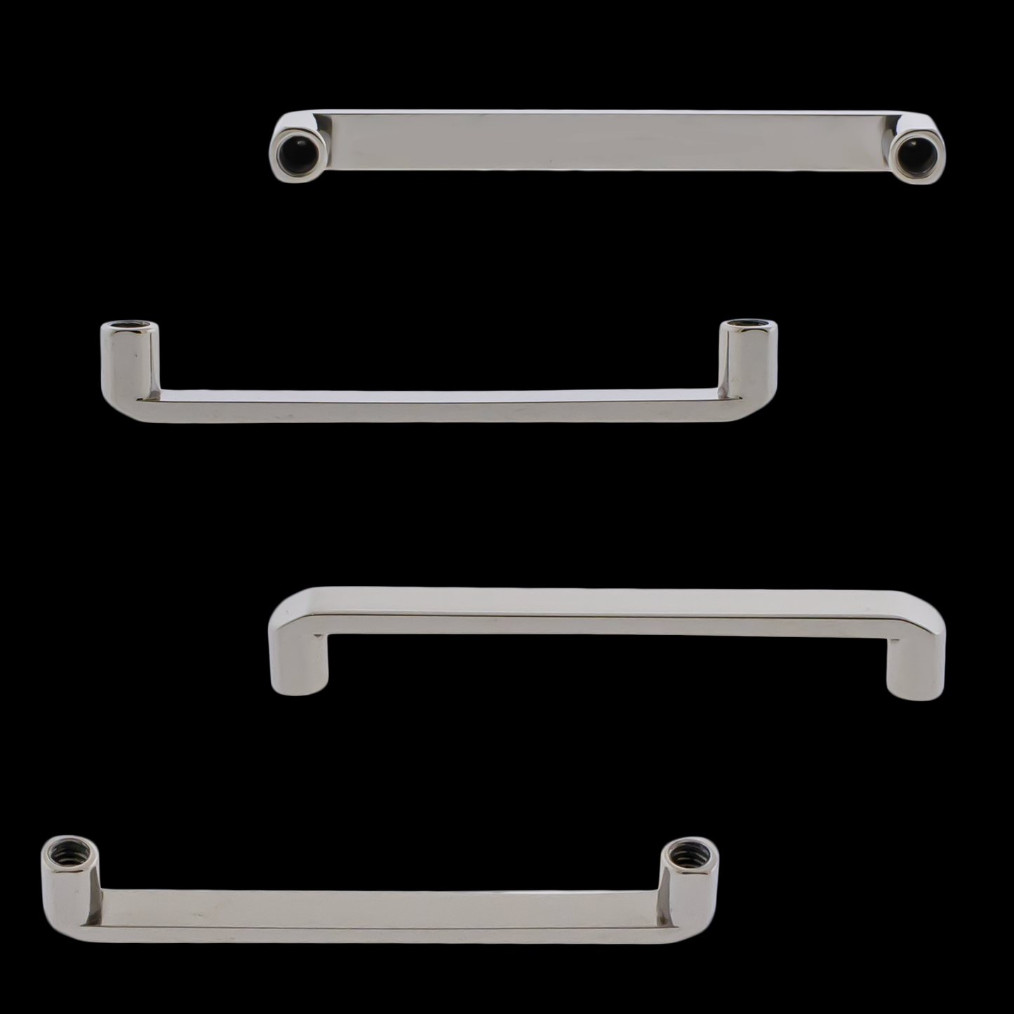 Titanium Internally Threaded Flat Surface Barbell – Bar Only - Khrysos Jewelry