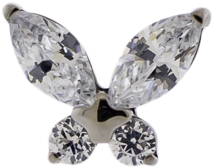 16G/ 18G Phoebe - Internally Threaded End - Khrysos Jewelry